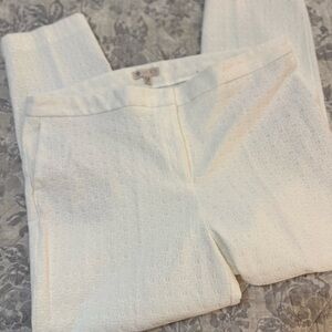 Lila Rose Cream Ankle Pants